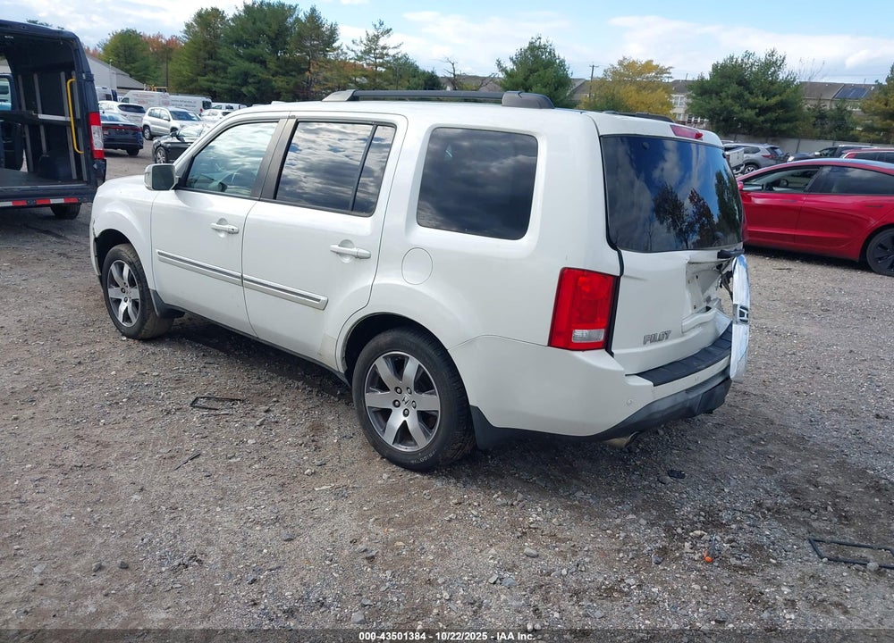 2012 HONDA PILOT TOURING VIN: 5FNYF4H96CB050113