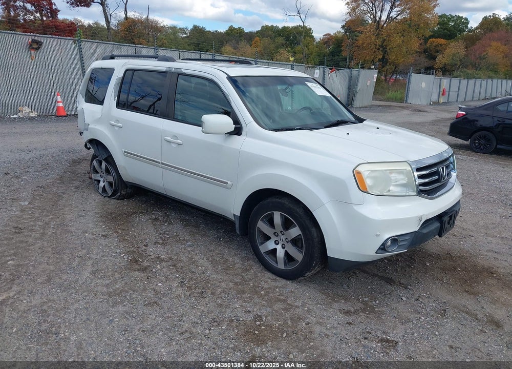 2012 HONDA PILOT TOURING VIN: 5FNYF4H96CB050113