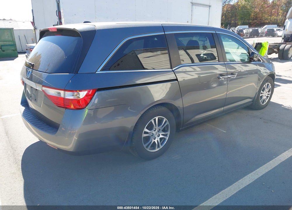 2012 HONDA ODYSSEY EX-L VIN: 5FNRL5H60CB059253