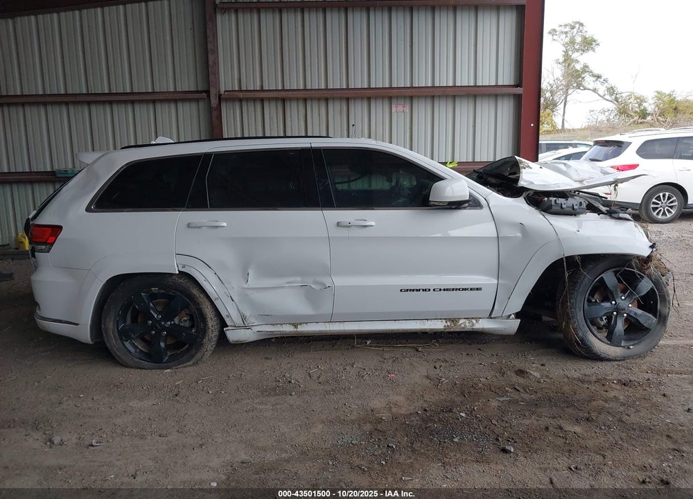 2016 JEEP GRAND CHEROKEE HIGH ALTITUDE VIN: 1C4RJFCG7GC365185
