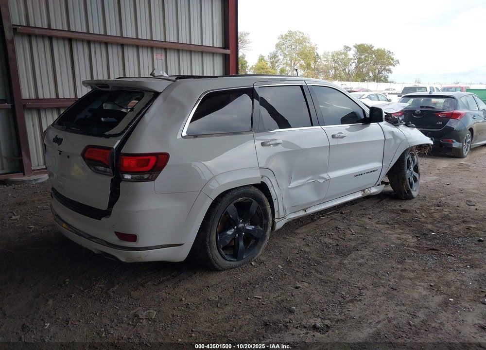 2016 JEEP GRAND CHEROKEE HIGH ALTITUDE VIN: 1C4RJFCG7GC365185