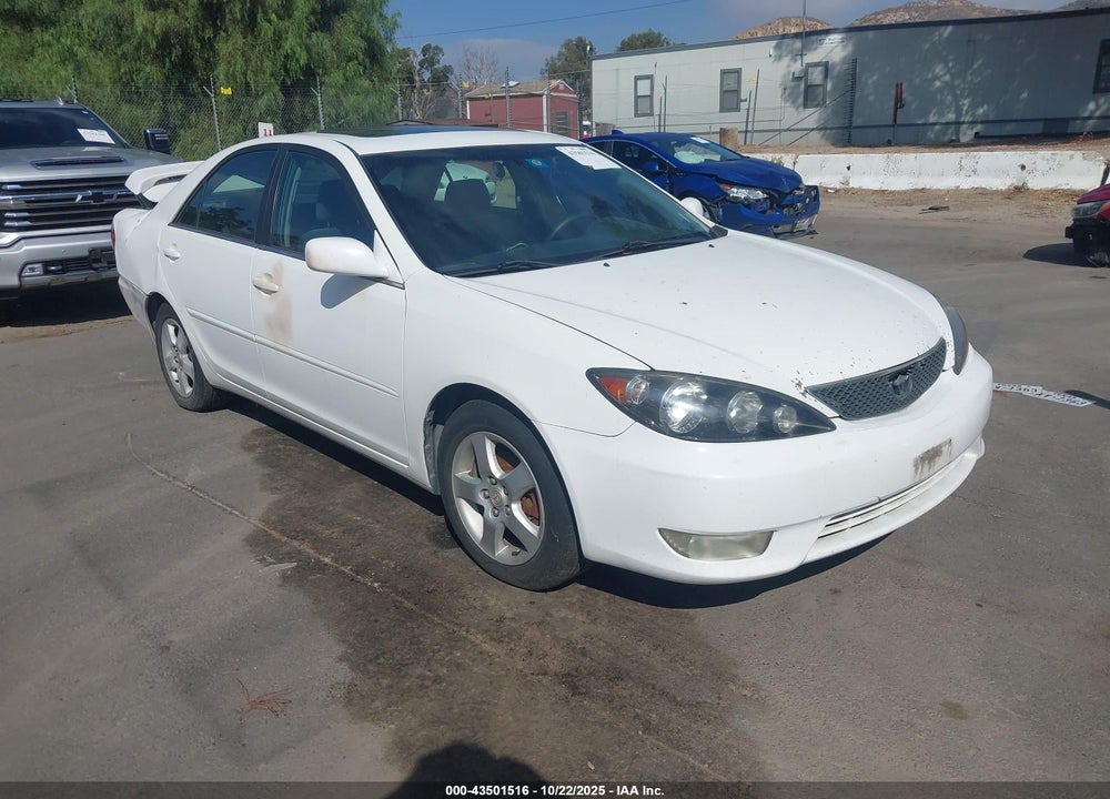 2005 TOYOTA CAMRY SE VIN: 4T1BE32K55U562191