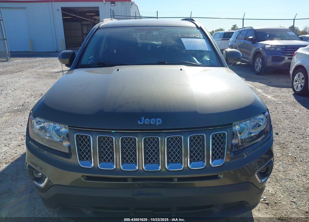 2016 JEEP COMPASS VIN: 1C4NJDEB6GD614834