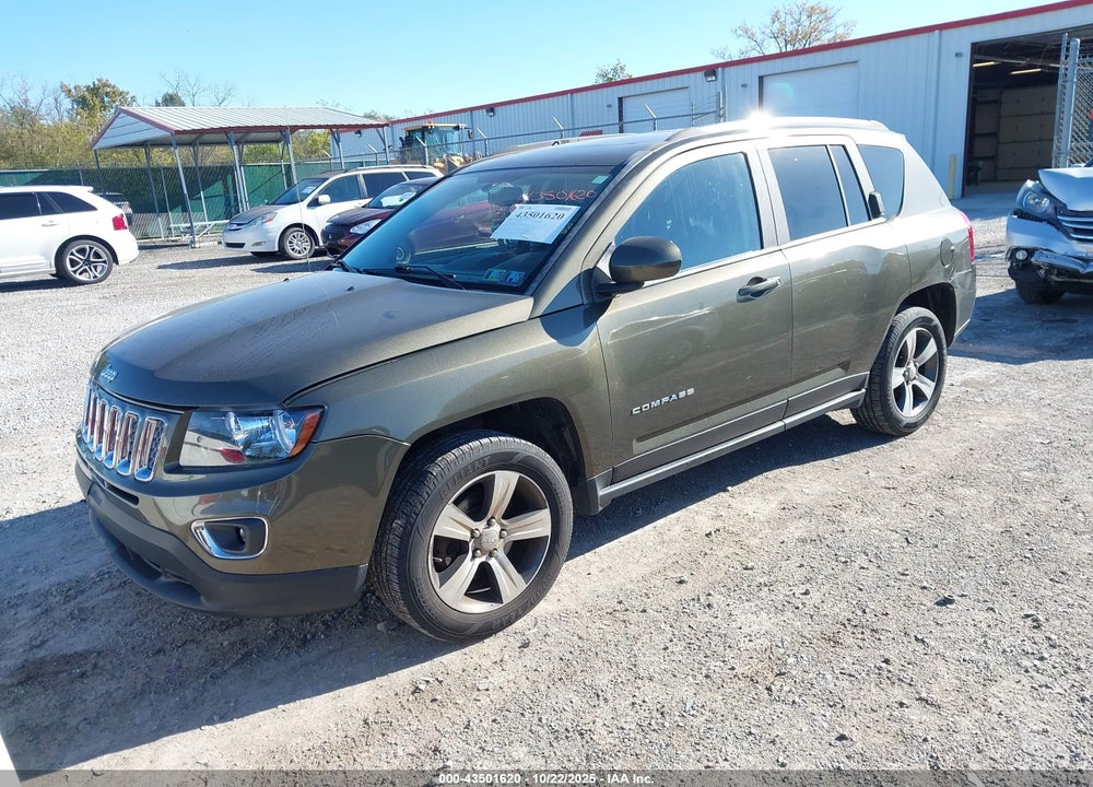 2016 JEEP COMPASS VIN: 1C4NJDEB6GD614834