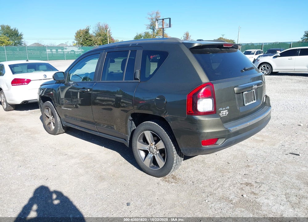 2016 JEEP COMPASS VIN: 1C4NJDEB6GD614834