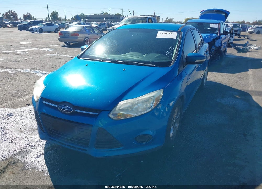 2014 FORD FOCUS SE VIN: 1FADP3F22EL111913