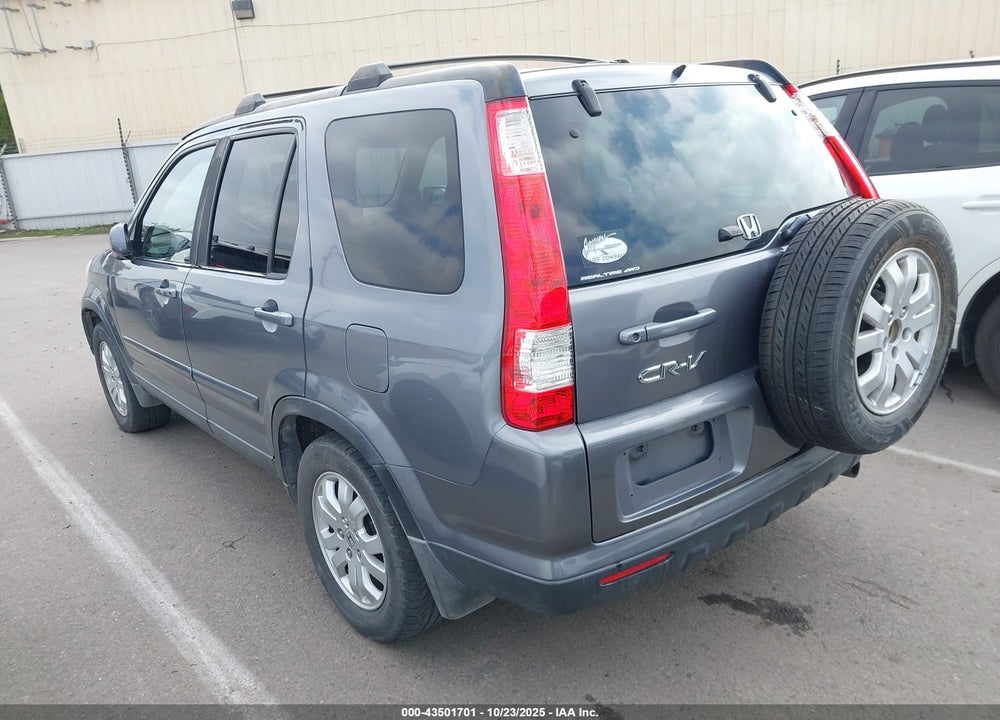 2006 HONDA CR-V VIN: SHSRD78956U407113