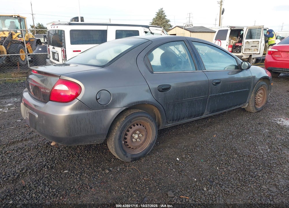 2004 DODGE NEON SE VIN: 1B3ES26C04D593677