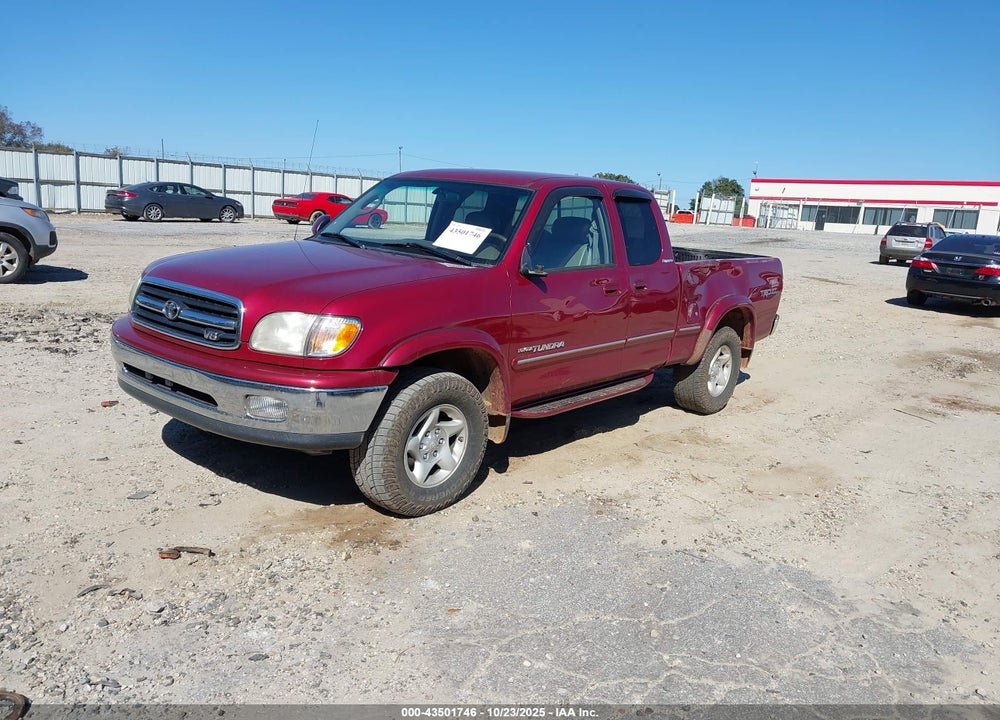 2000 TOYOTA TUNDRA LTD V8 VIN: 5TBBT4810YS073925