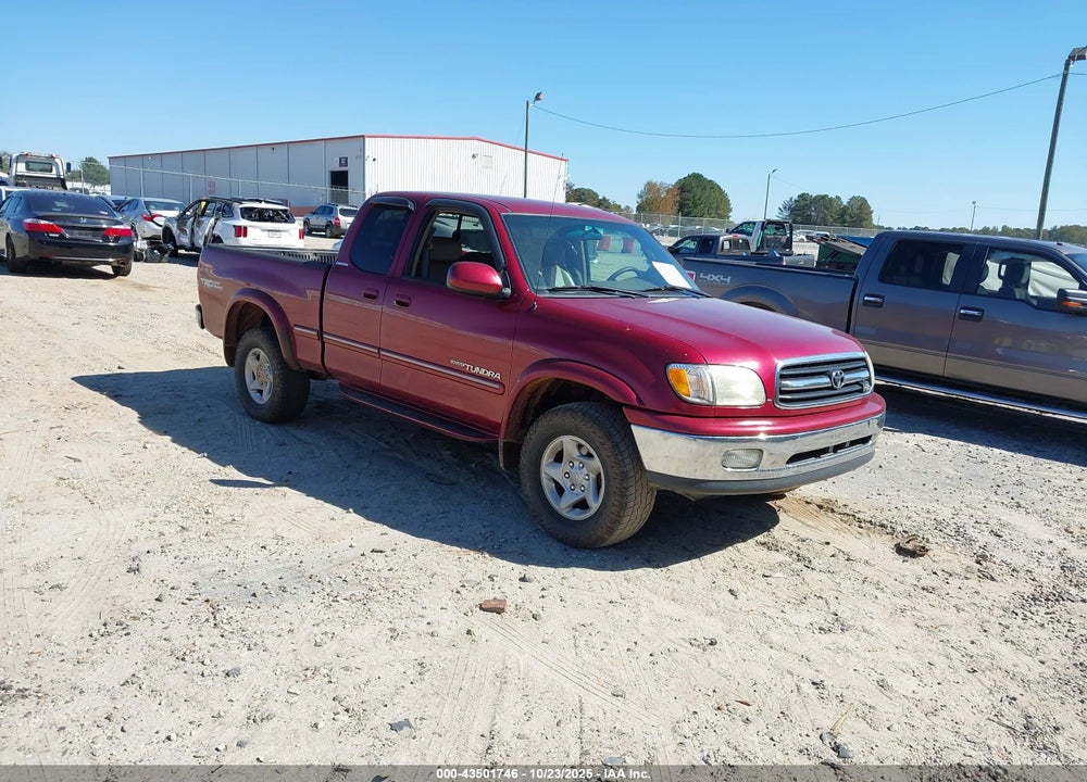 2000 TOYOTA TUNDRA LTD V8 VIN: 5TBBT4810YS073925