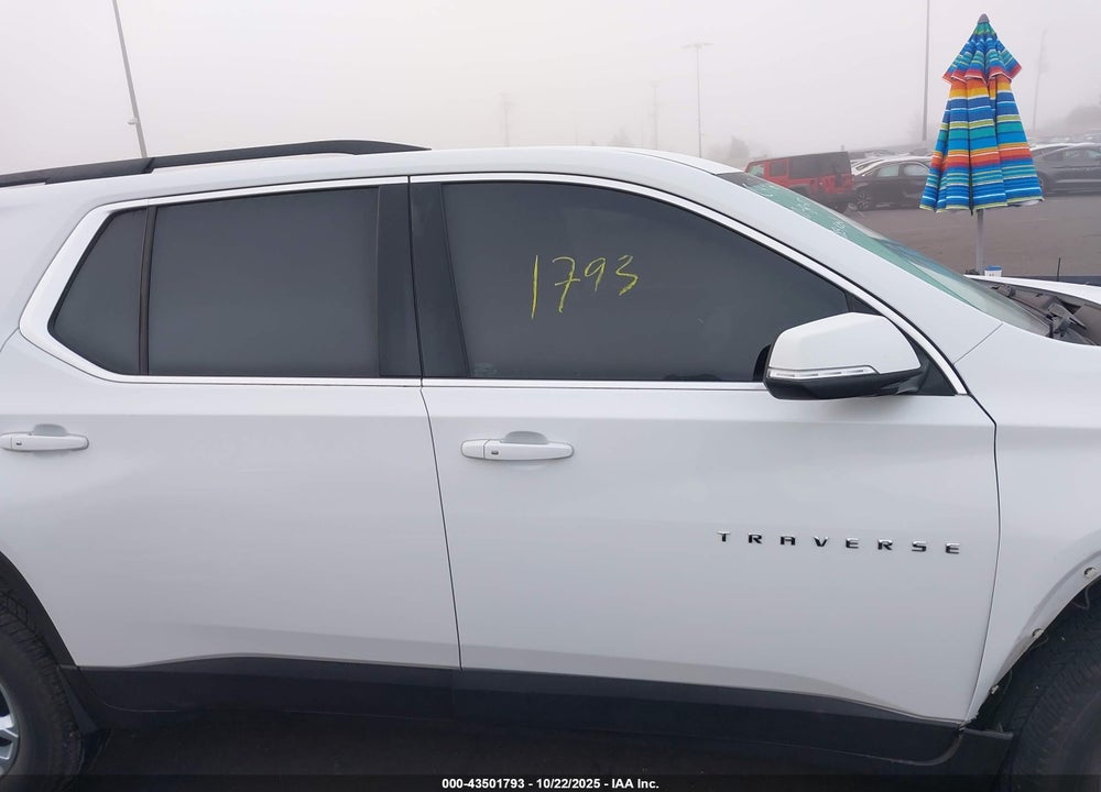 2021 CHEVROLET TRAVERSE FWD LT CLOTH VIN: 1GNERGKW6MJ257094