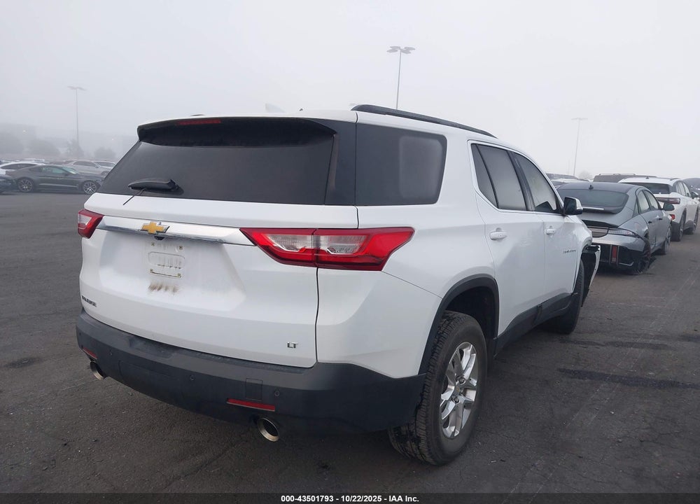 2021 CHEVROLET TRAVERSE FWD LT CLOTH VIN: 1GNERGKW6MJ257094