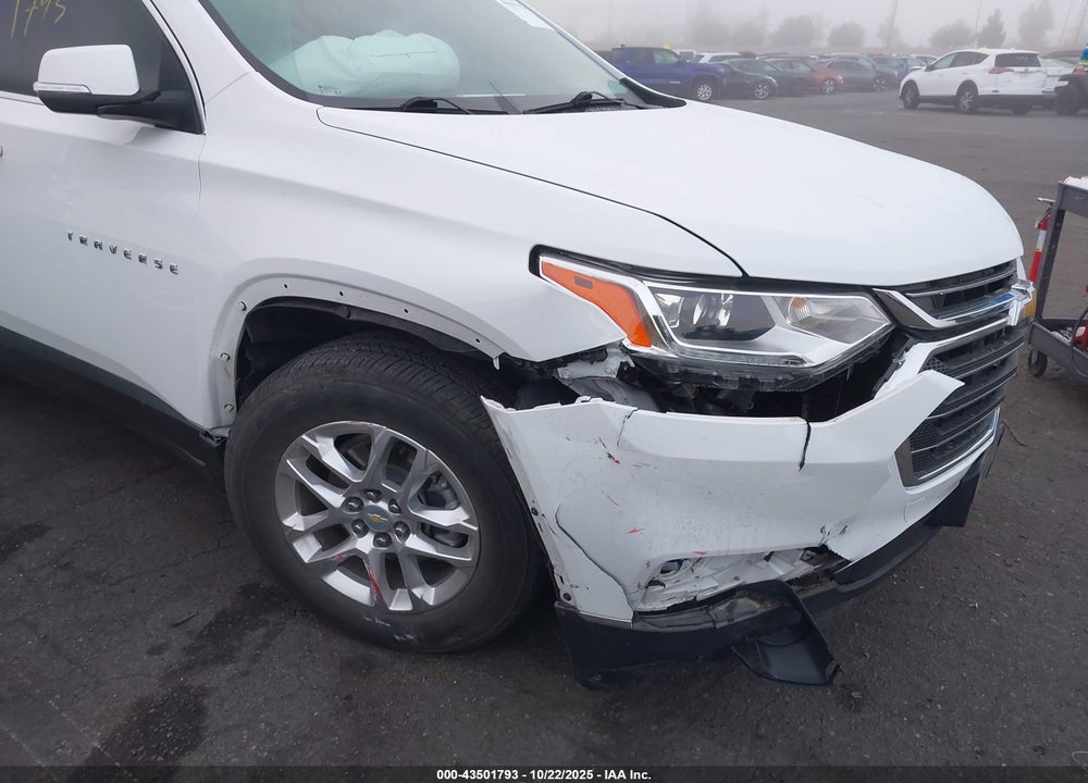2021 CHEVROLET TRAVERSE FWD LT CLOTH VIN: 1GNERGKW6MJ257094