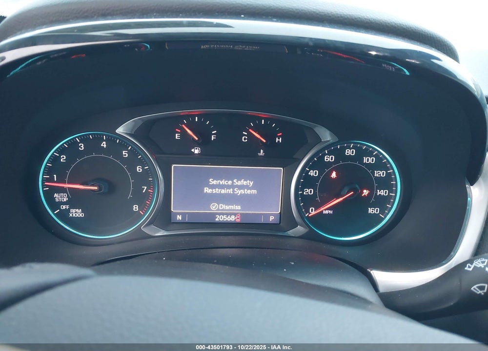 2021 CHEVROLET TRAVERSE FWD LT CLOTH VIN: 1GNERGKW6MJ257094