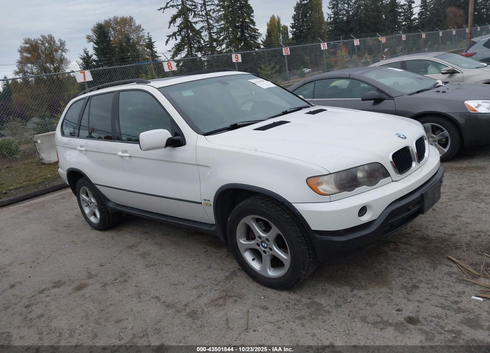 2002 BMW X5 VIN: 5UXFA53512LP37672