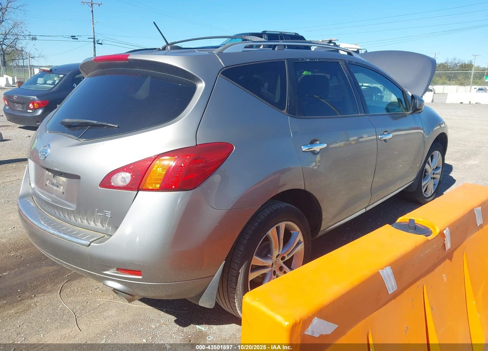 2010 NISSAN MURANO LE VIN: JN8AZ1MU4AW016265