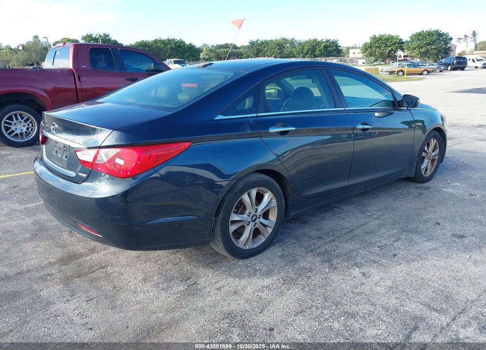 2013 HYUNDAI SONATA LIMITED VIN: 5NPEC4ACXDH605066