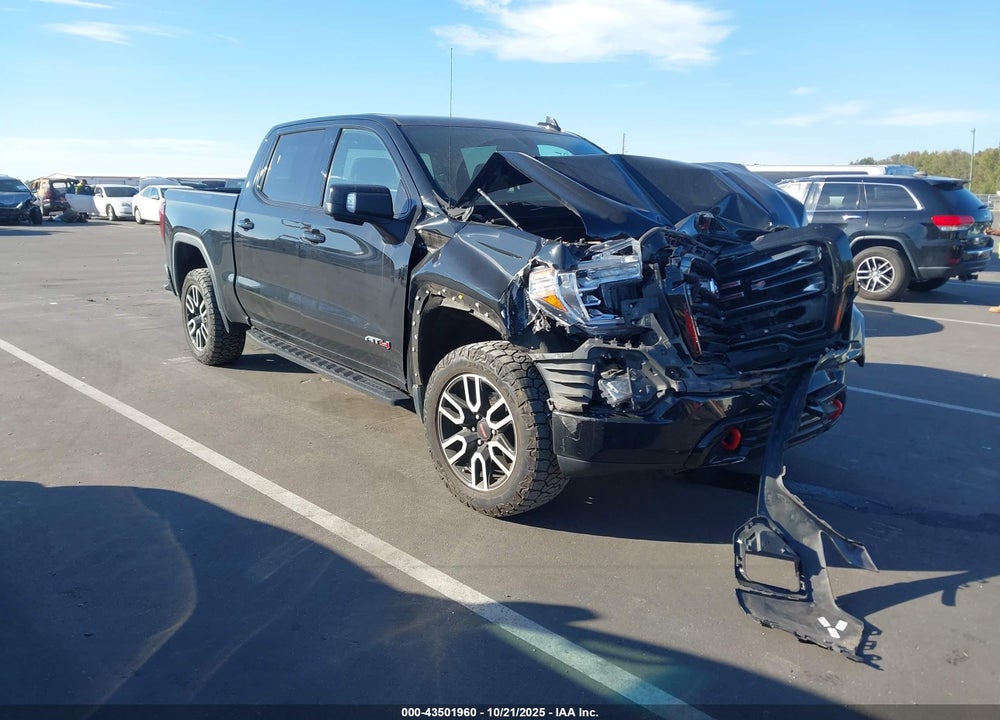 2021 GMC SIERRA 1500 4WD SHORT BOX AT4 VIN: 3GTP9EEL4MG407812