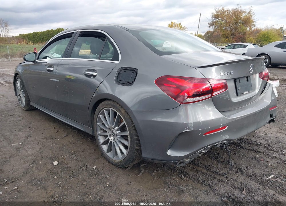 2019 MERCEDES-BENZ A 220 VIN: WDD3G4EB7KW018589