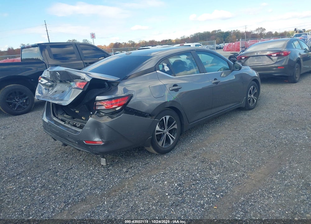 2022 NISSAN SENTRA VIN: 3N1AB8CV7NY205738