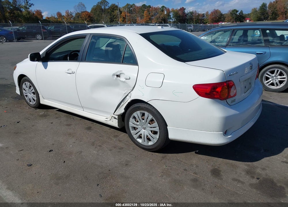 2009 TOYOTA COROLLA S VIN: 2T1BU40E39C158870