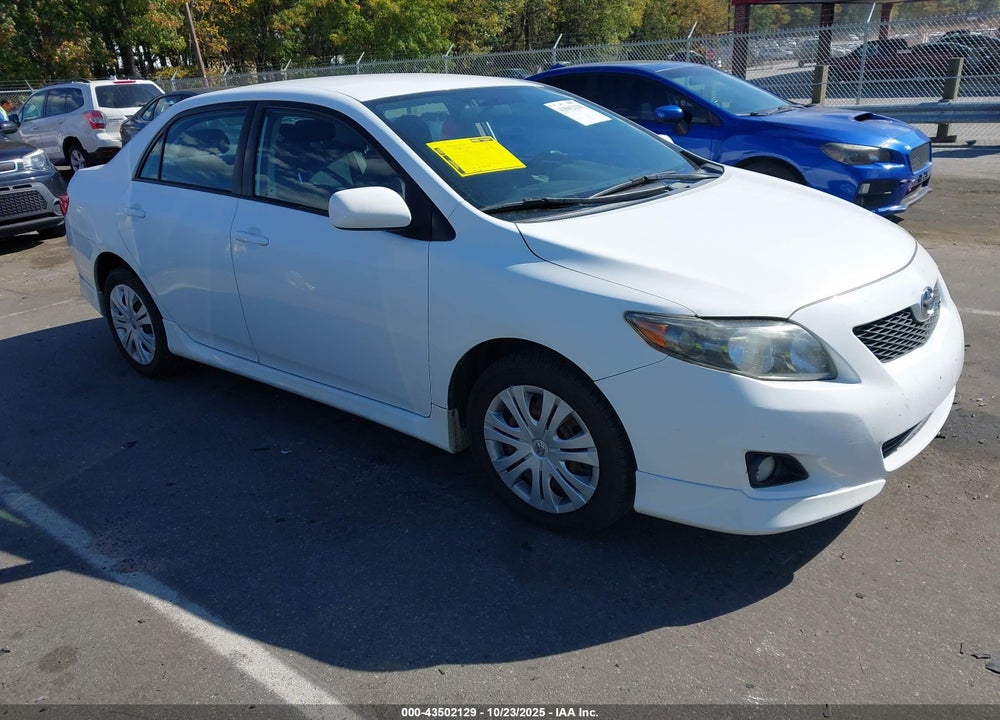 2009 TOYOTA COROLLA S VIN: 2T1BU40E39C158870