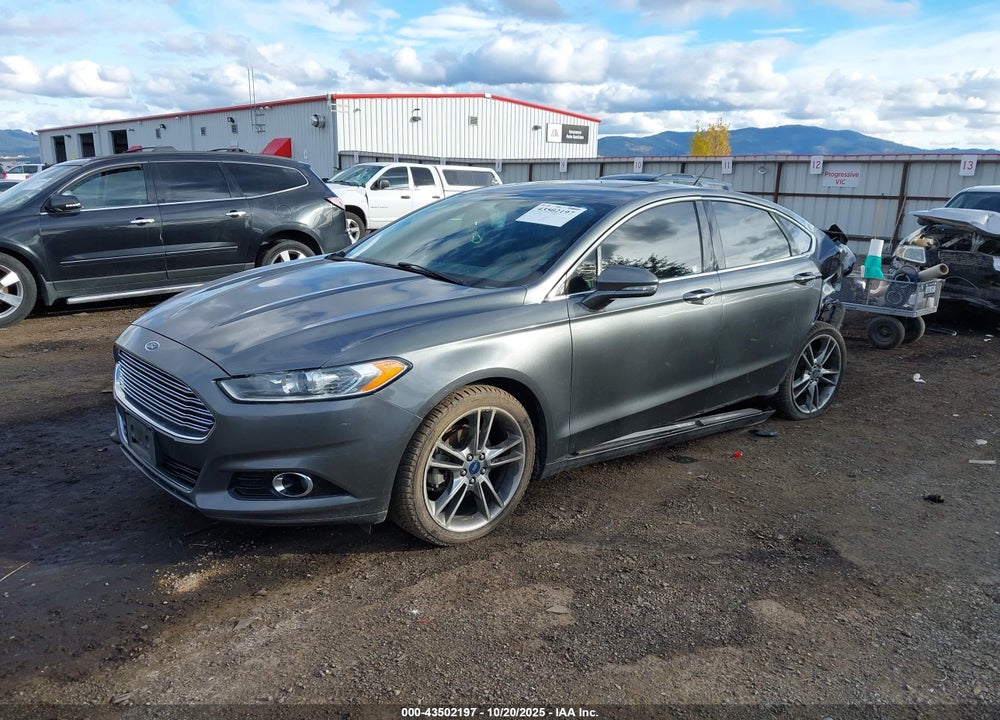 2014 FORD FUSION TITANIUM VIN: 3FA6P0D96ER164588