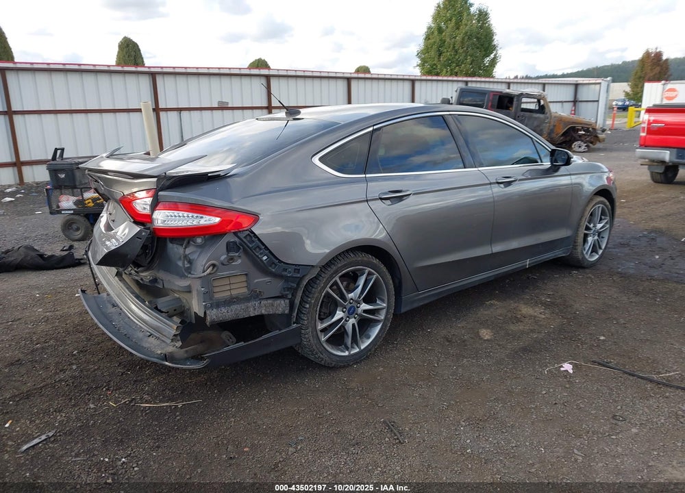 2014 FORD FUSION TITANIUM VIN: 3FA6P0D96ER164588