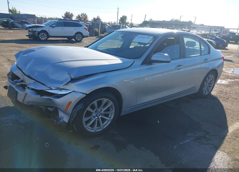 2017 BMW 3 SERIES VIN: WBA8A9C37HK864051