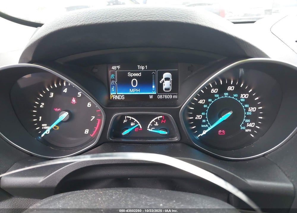 2016 FORD ESCAPE S VIN: 1FMCU0F76GUB70187