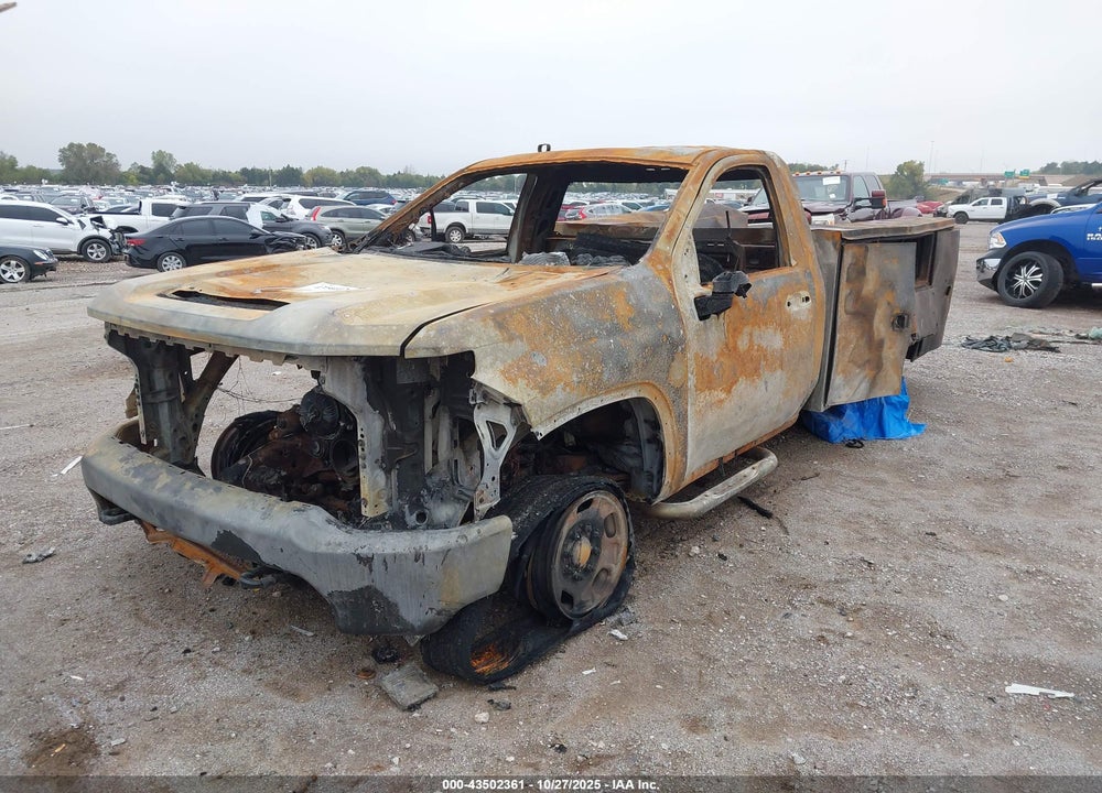 2021 CHEVROLET SILVERADO 2500HD 4WD LONG BED WT VIN: 1GC3YLE78MF218641