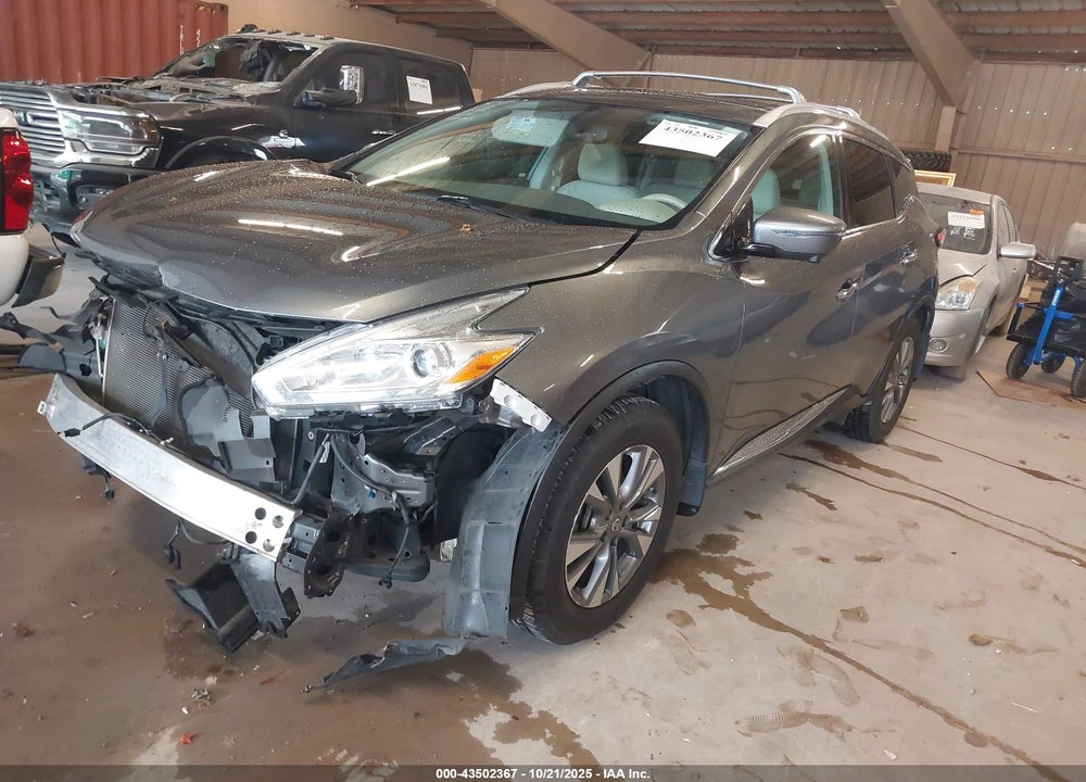 2017 NISSAN MURANO VIN: 5N1AZ2MG6HN121073