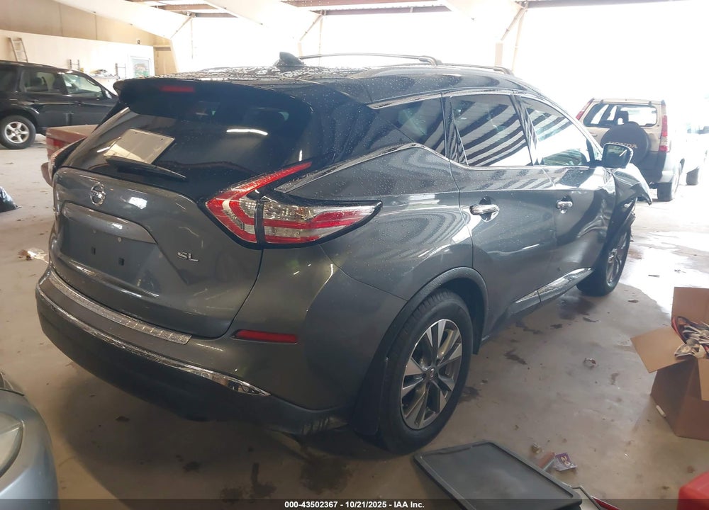 2017 NISSAN MURANO VIN: 5N1AZ2MG6HN121073