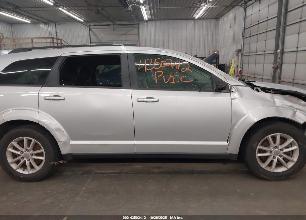 2014 DODGE JOURNEY SXT VIN: 3C4PDCBB8ET201772