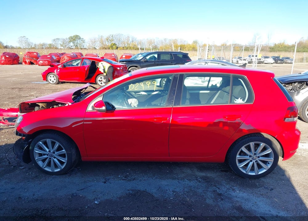 2013 VOLKSWAGEN GOLF 2.0L TDI 4-DOOR VIN: WVWDM7AJ2DW127597