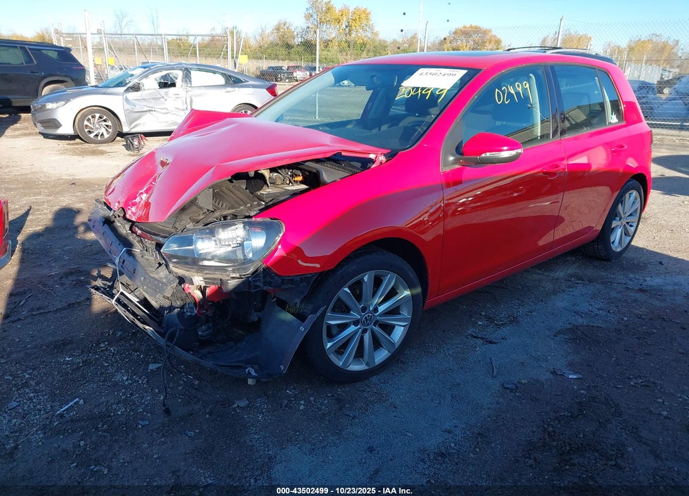 2013 VOLKSWAGEN GOLF 2.0L TDI 4-DOOR VIN: WVWDM7AJ2DW127597