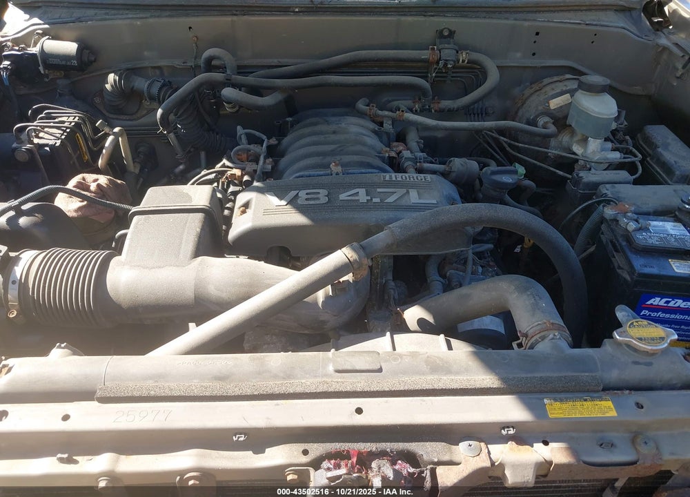 2005 TOYOTA SEQUOIA SR5 V8 VIN: 5TDBT44A15S243489