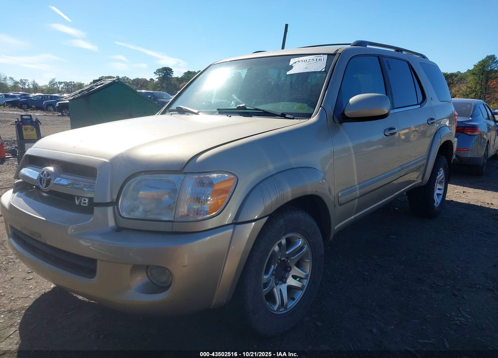 2005 TOYOTA SEQUOIA SR5 V8 VIN: 5TDBT44A15S243489