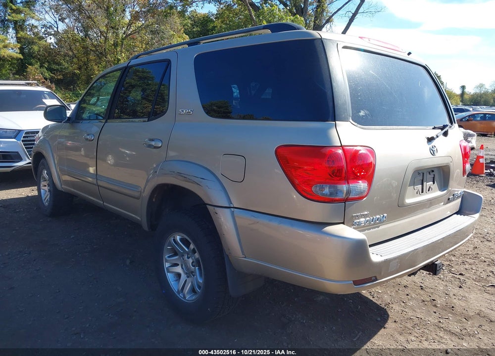 2005 TOYOTA SEQUOIA SR5 V8 VIN: 5TDBT44A15S243489