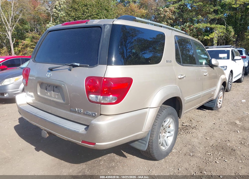 2005 TOYOTA SEQUOIA SR5 V8 VIN: 5TDBT44A15S243489