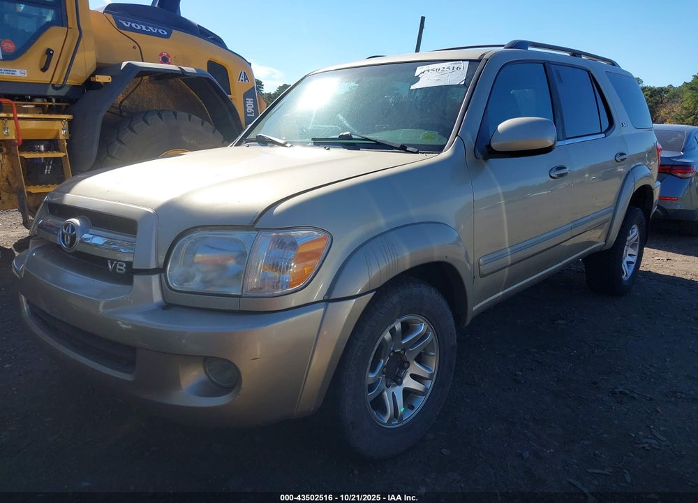 2005 TOYOTA SEQUOIA SR5 V8 VIN: 5TDBT44A15S243489