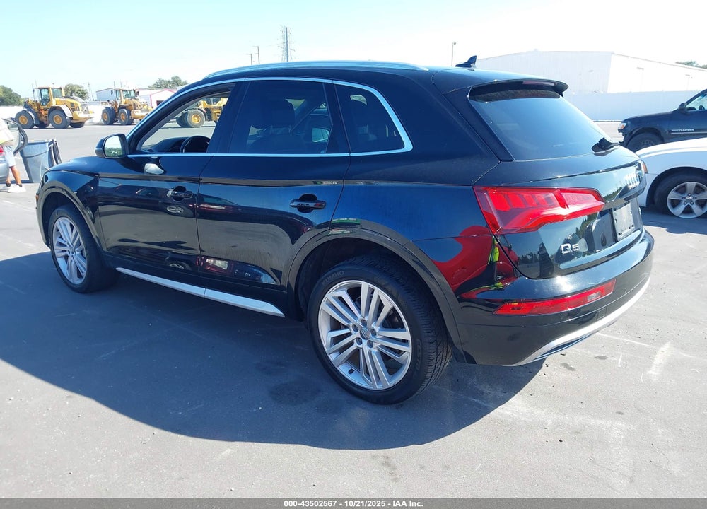 2018 AUDI Q5 2.0T PREMIUM/2.0T TECH PREMIUM VIN: WA1BNAFY4J2005053