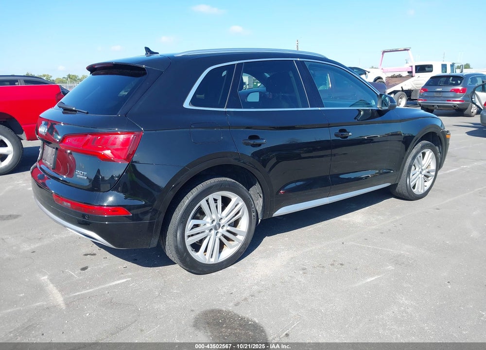 2018 AUDI Q5 2.0T PREMIUM/2.0T TECH PREMIUM VIN: WA1BNAFY4J2005053