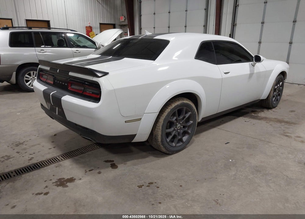 2018 DODGE CHALLENGER GT AWD VIN: 2C3CDZGG1JH205529
