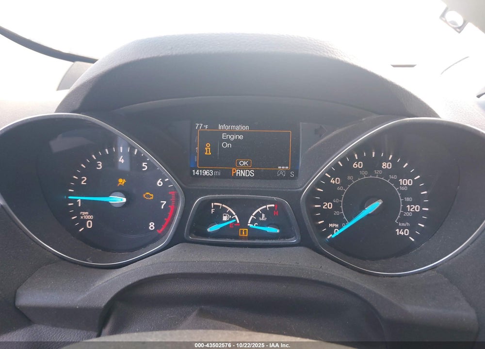 2017 FORD ESCAPE TITANIUM VIN: 1FMCU9J91HUE34222