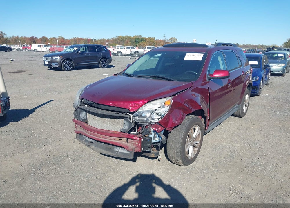 2016 CHEVROLET EQUINOX LT VIN: 2GNFLFEK9G6160501