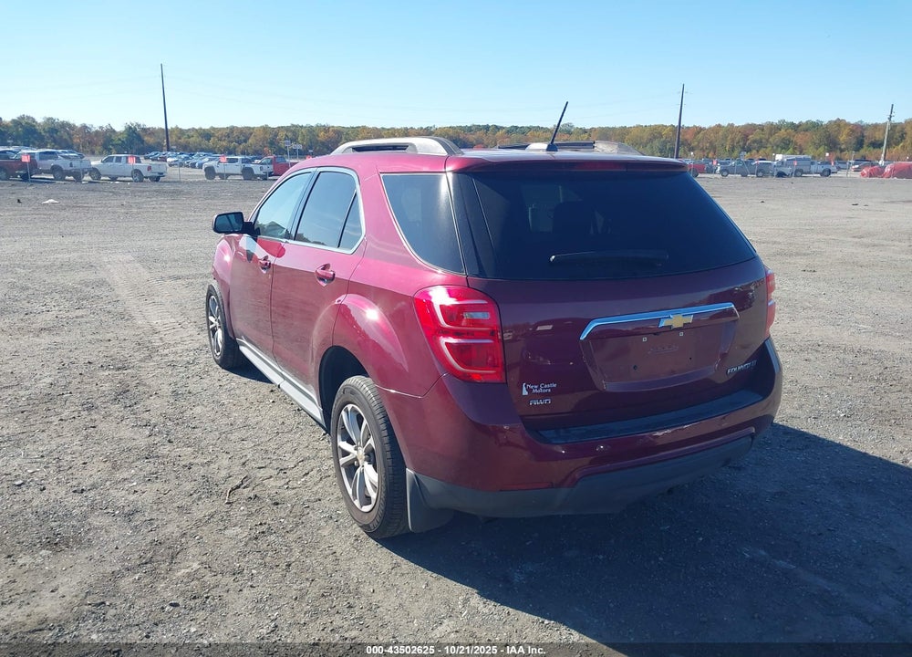 2016 CHEVROLET EQUINOX LT VIN: 2GNFLFEK9G6160501
