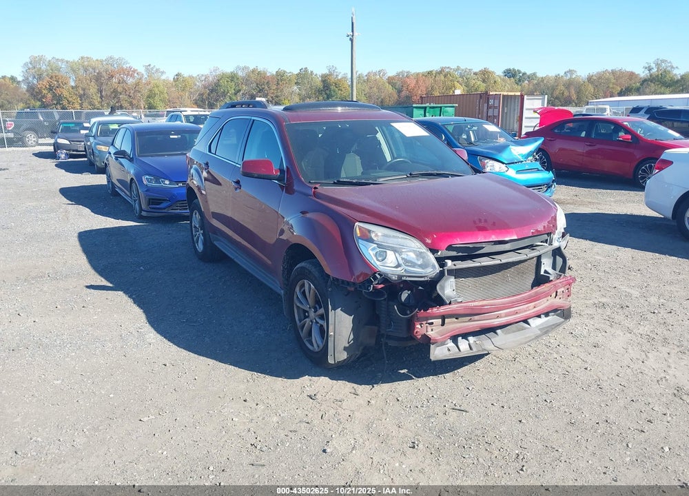 2016 CHEVROLET EQUINOX LT VIN: 2GNFLFEK9G6160501
