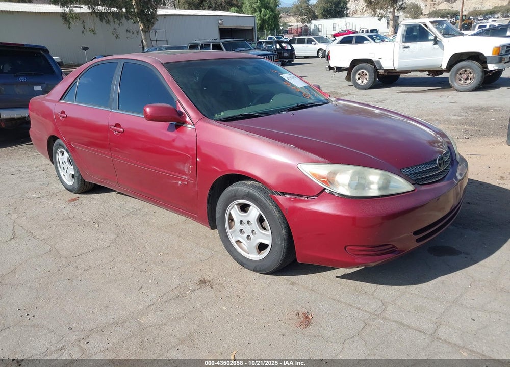 2002 TOYOTA CAMRY VIN: 4T1BF32K12U020966