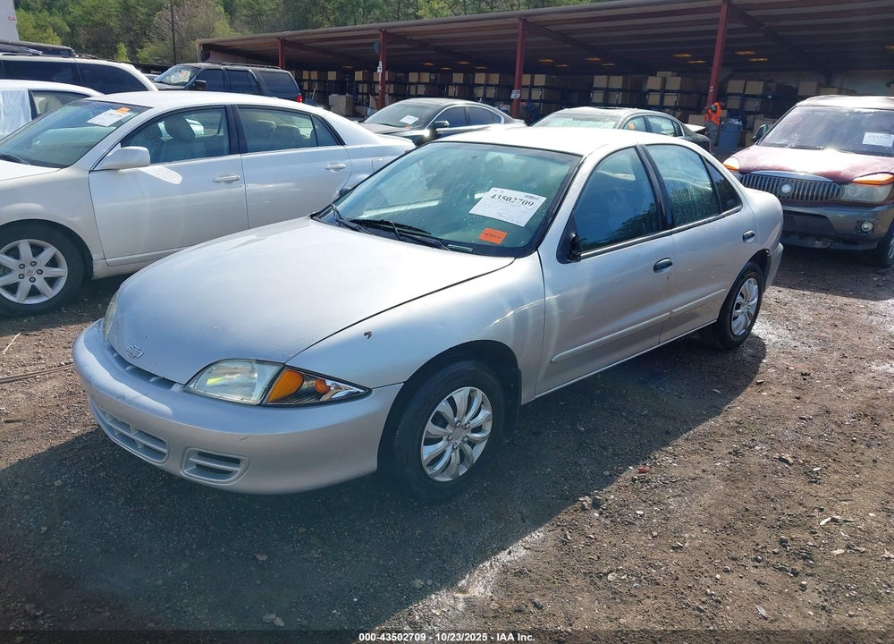 2002 CHEVROLET CAVALIER VIN: 1G1JC524627221193